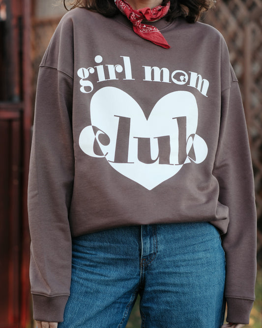GIRL MOM CLUB sweatshirt