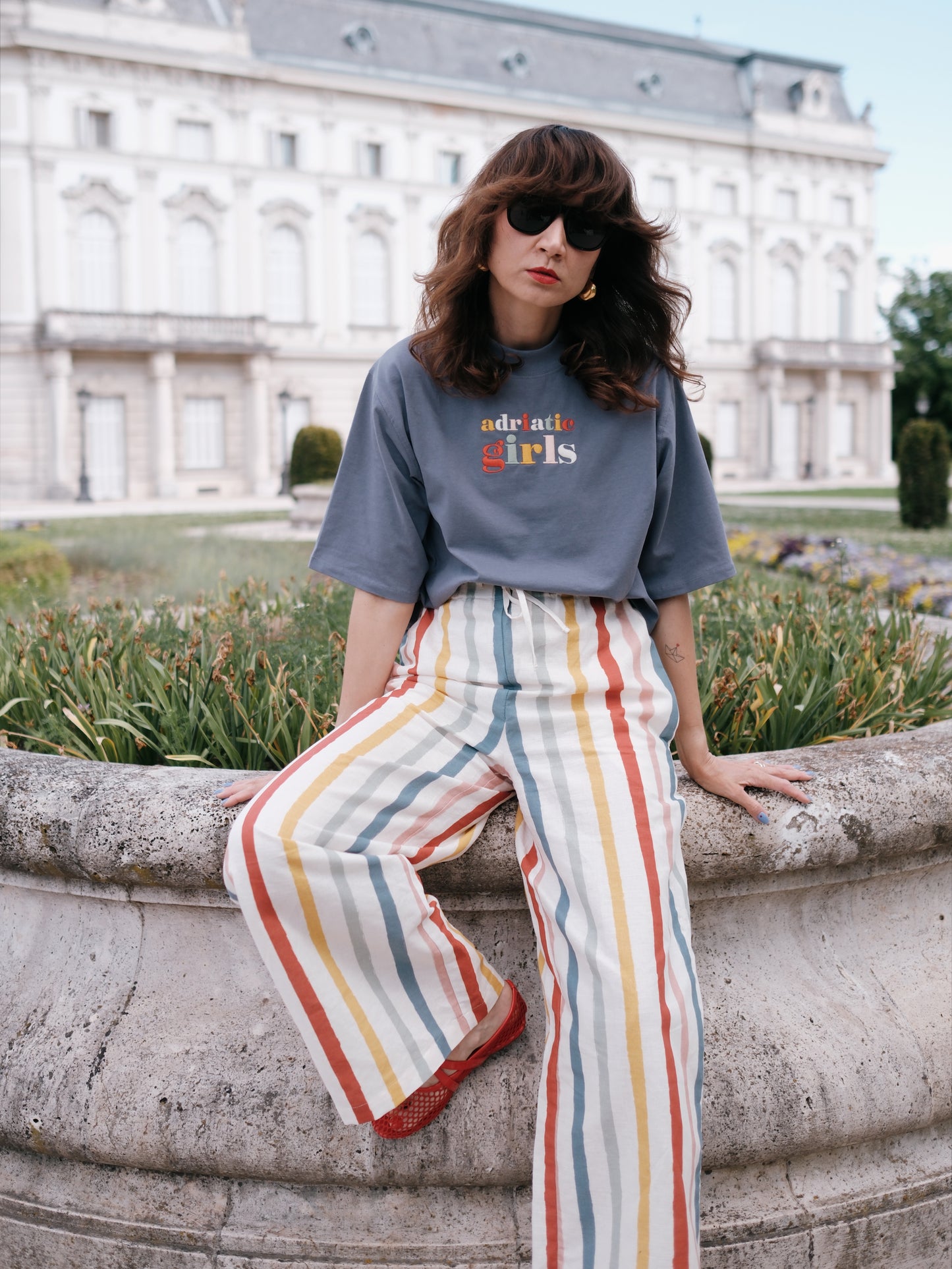 Adriatic Girl Blue T-shirt