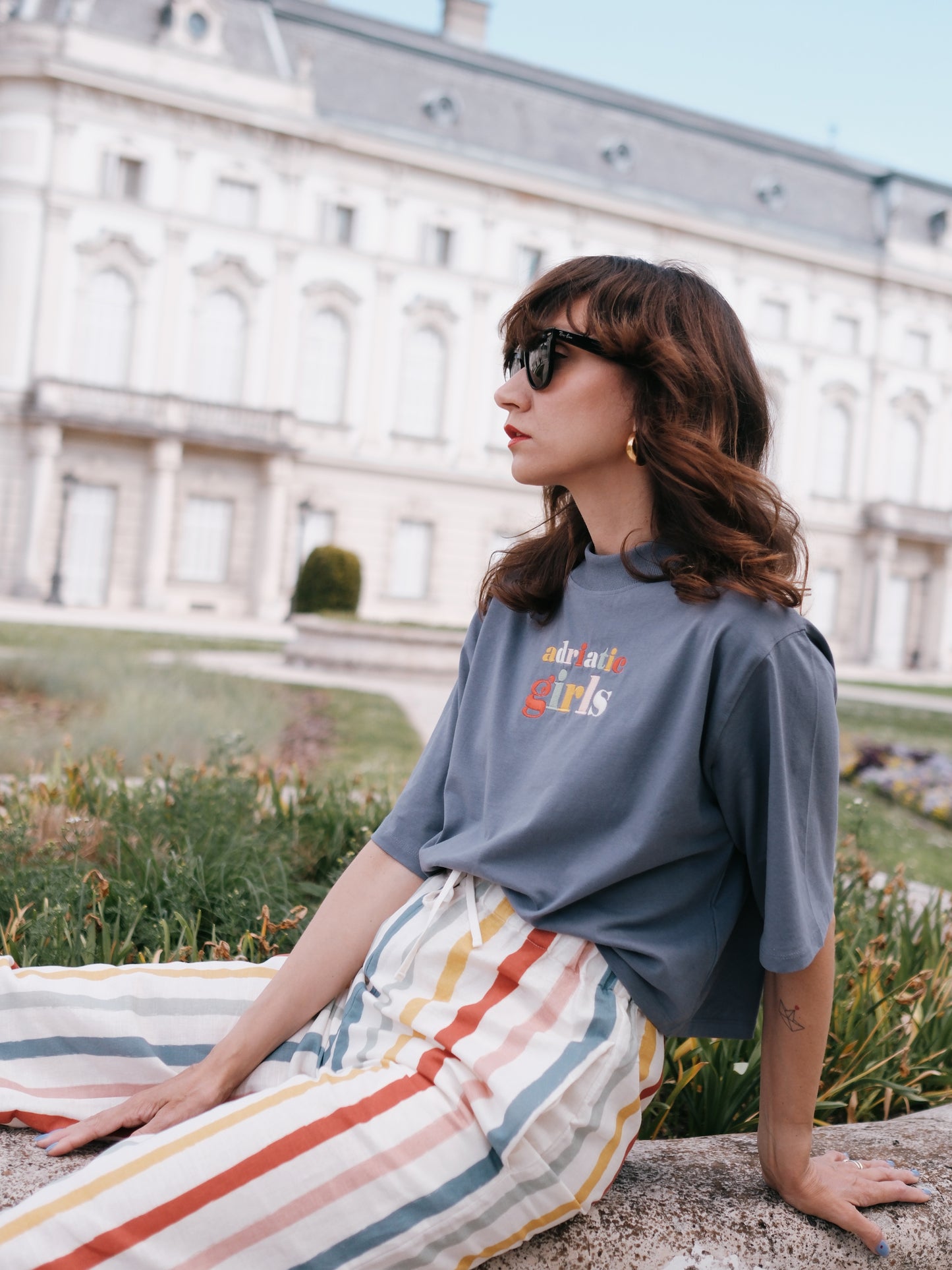Adriatic Girl Blue T-shirt