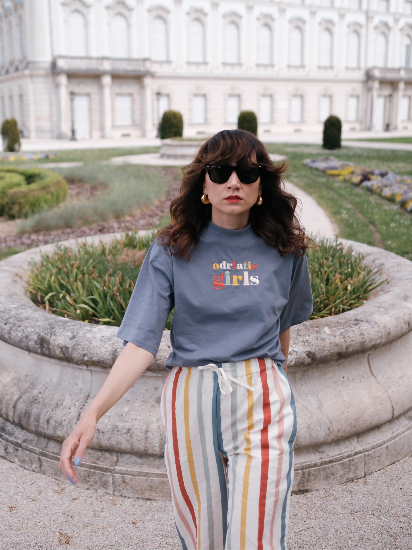 Adriatic Girl Blue T-shirt