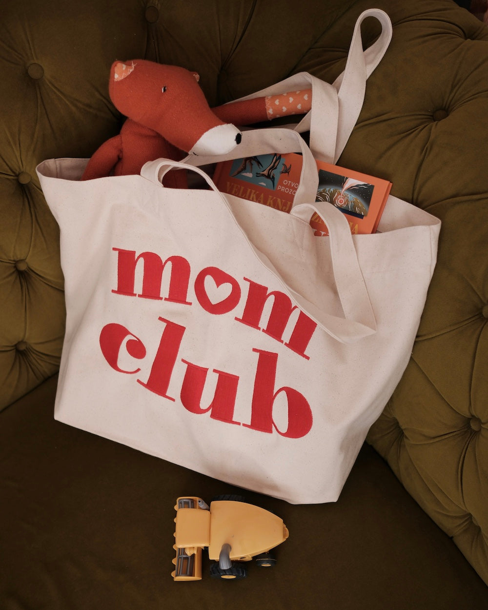 Mom Club Bag - Natural